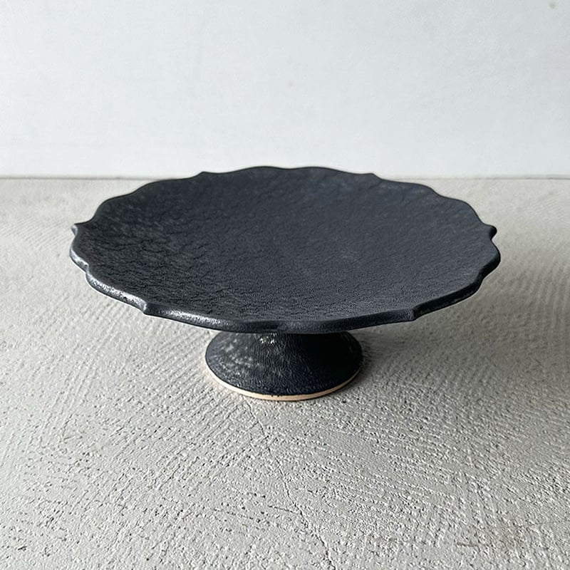 凛花コンポートL SUMIブラック | 天龍窯 オンラインストア