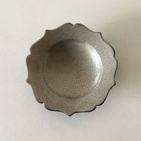 凛花鉢5寸　シルバー