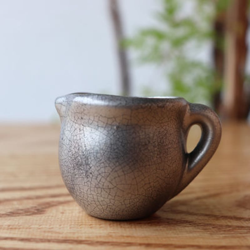 ミルクピッチャー シルバー | 天龍窯 オンラインストア