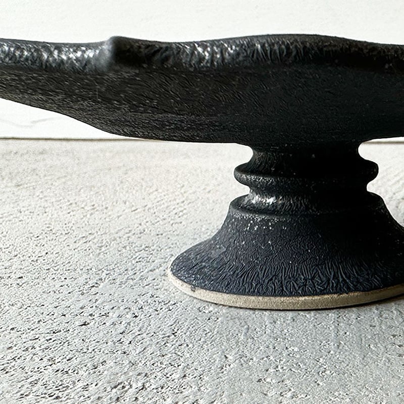 凛花コンポートS SUMIブラック | 天龍窯 オンラインストア