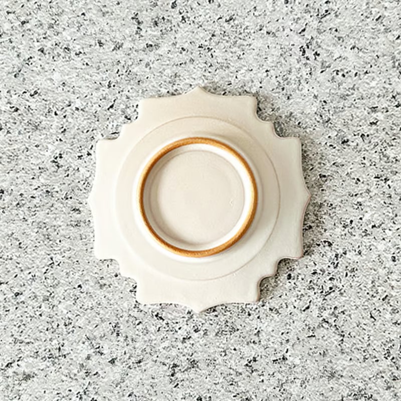 中国　南宋　窯変　天目高杯輪花皿　C　7055 中国 南宋 窯変 天目高杯輪花皿 C 7055