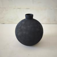 フラスコ花入　SUMIブラック