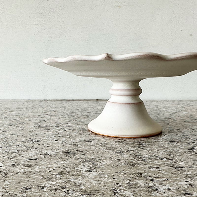 凛花コンポートS ホワイト | 天龍窯 オンラインストア