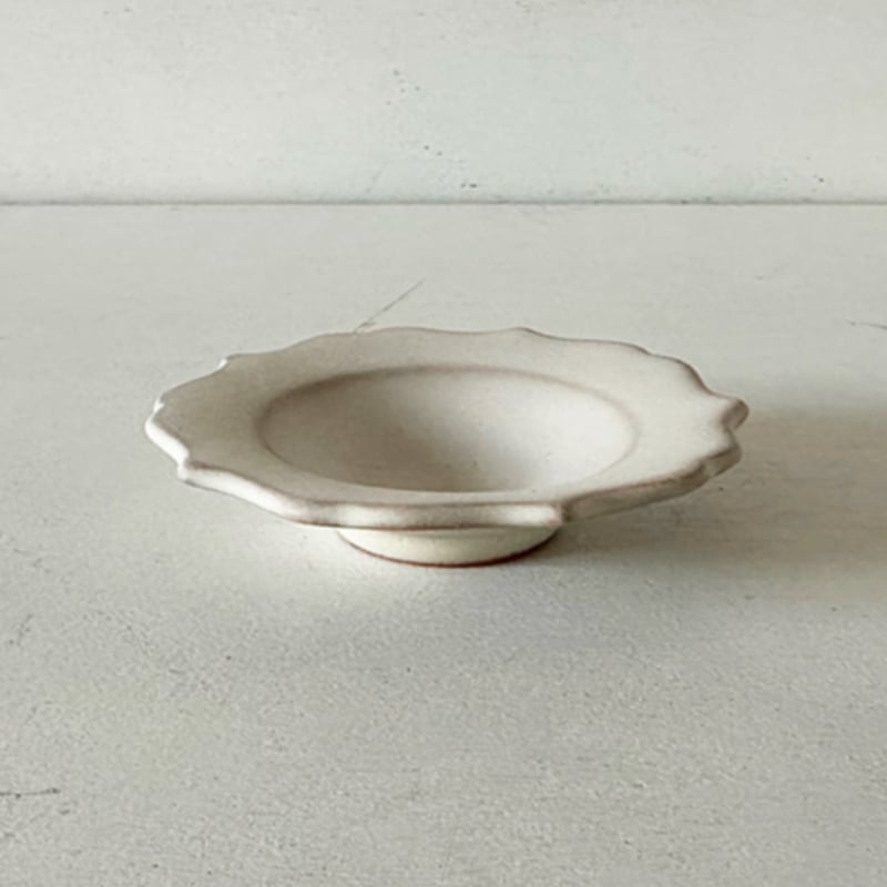 凛花豆鉢 ホワイト | 天龍窯 オンラインストア