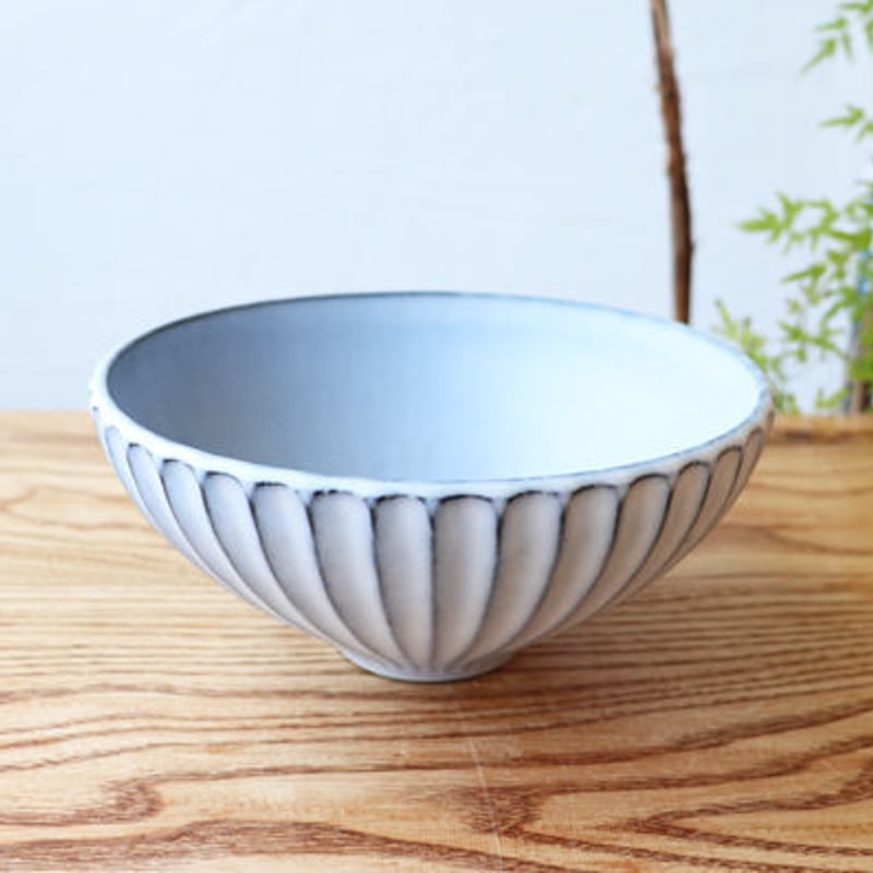 N▷400（エヌ・ヨンヒャク） しのぎボウル ライトブルー | 天龍