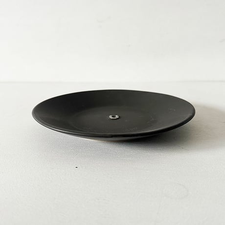 馬蹄リム皿　シルバー