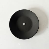 馬蹄リム皿　シルバー