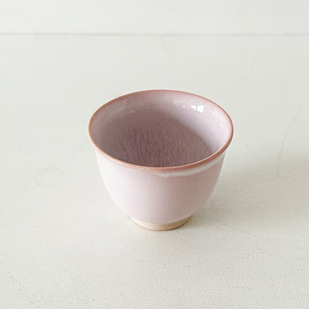 新品　萩焼　天龍窯　飯茶碗　ソライロ、モモイロのペア モモイロ碗 | 天龍窯 オンラインストア