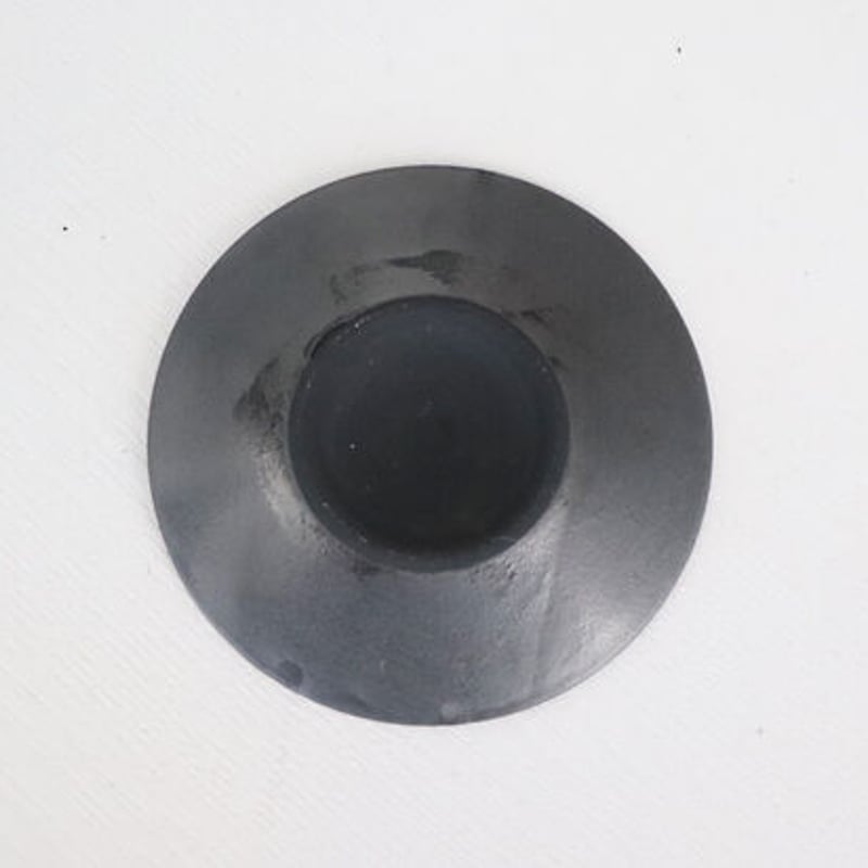 皿飾り　新品未使用　黒 オールドスクールプリント/Tシャツ/USA製/L/コットン/BLK/90s/紺タグ