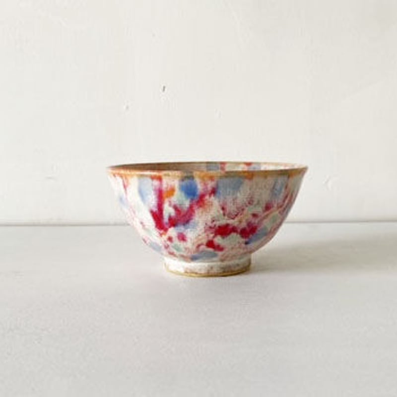 小田光治 彩飯茶碗大 | 天龍窯 オンラインストア