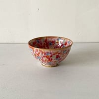 小田光治　彩飯茶碗小