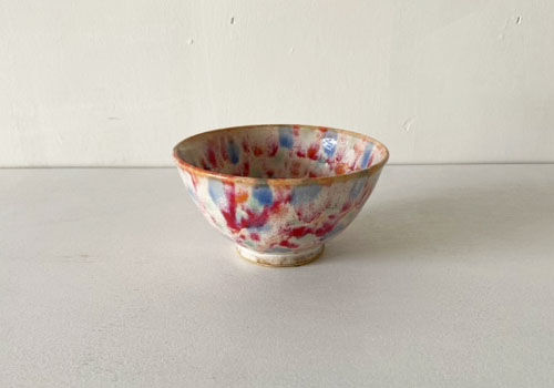 小田光治 彩飯茶碗大 | 天龍窯 オンラインストア