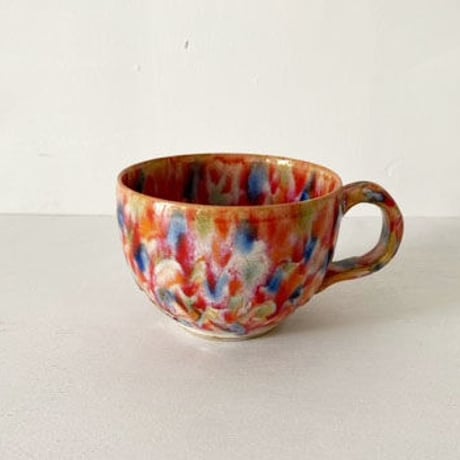 彩スープカップ　小田光治