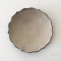 凛花皿6寸　シルバー