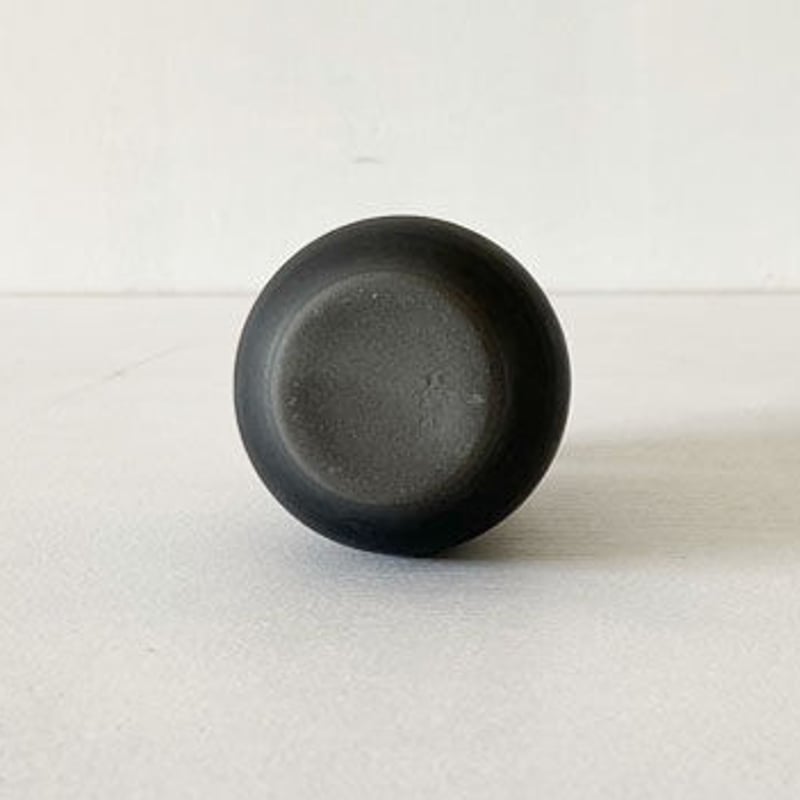 ミニ花入 SUMIブラック | 天龍窯 オンラインストア