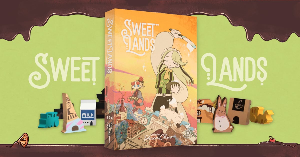 Sweet Lands ボードゲーム アップグレードパック付き Sweet Lands ボードゲーム + Upgrade Pack 最新作『Sweet Lands