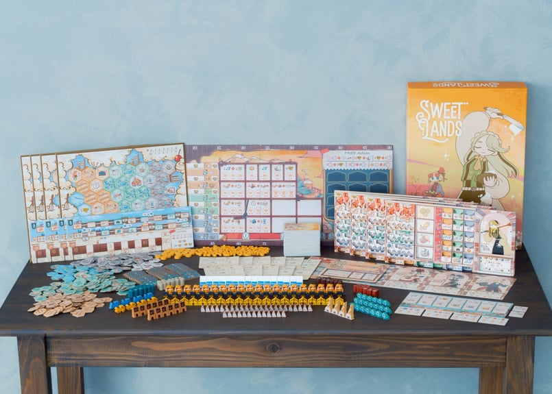 ま*こ様 Sweet Lands ボードゲーム アップグレードパック付き ま*こ様 Sweet Lands ボードゲーム アップグレードパック付き