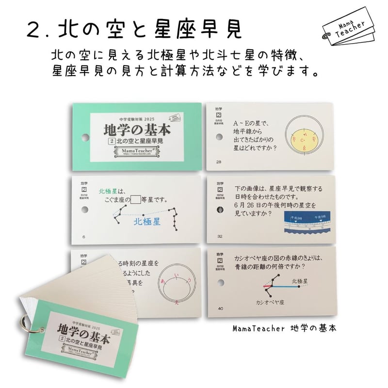 ⭐️【理科】地学の基本①〜⑤5冊セット(2025)リニューアル版