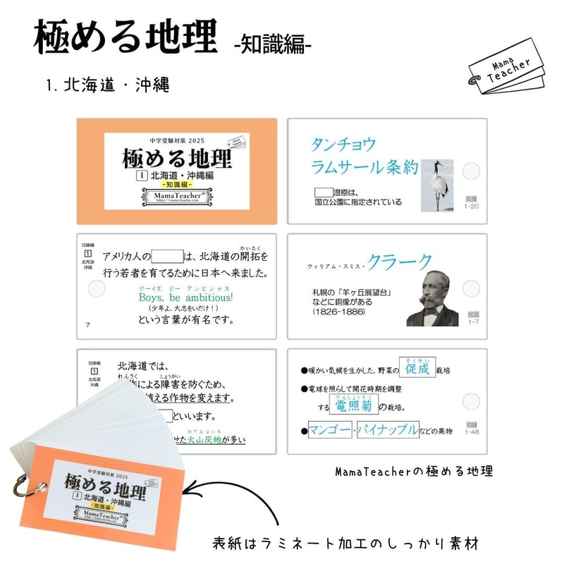 ⭐️【社会】極める地理《知識編》①〜⑦7冊セット(2025