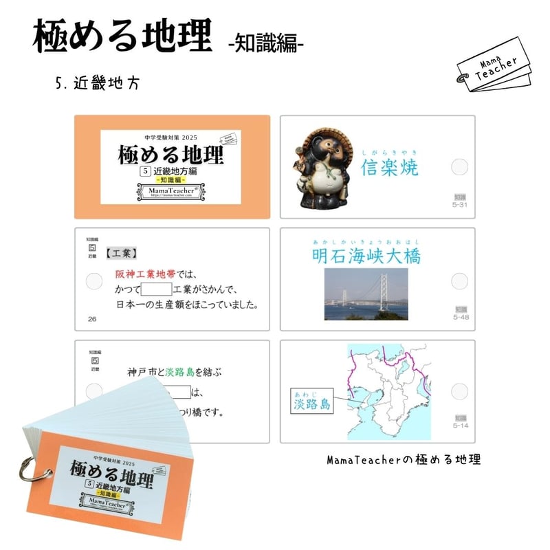 ⭐️【社会】極める地理《知識編》①〜⑦7冊セット(2025