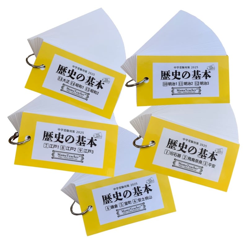 社会　歴史マスター、地理マスター、社会カードセット　テスト対策 社会 歴史マスター、地理マスター、社会カードセット テスト対策