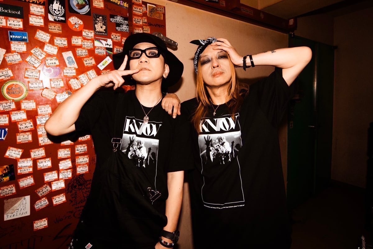 能登半島地震支援コラボ Tシャツ清春×NOBUYA『KNOW』ポストカード付き