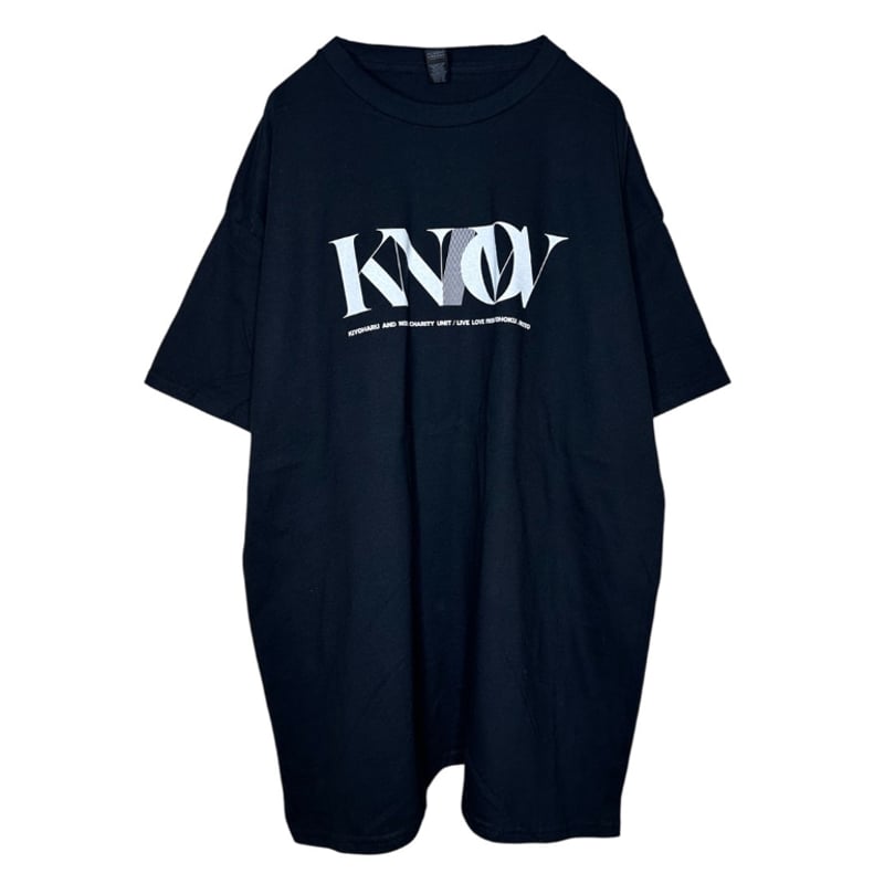能登半島支援コラボTシャツ 清春×NOBUYA『KNOW』2025 | 3.11からの手紙