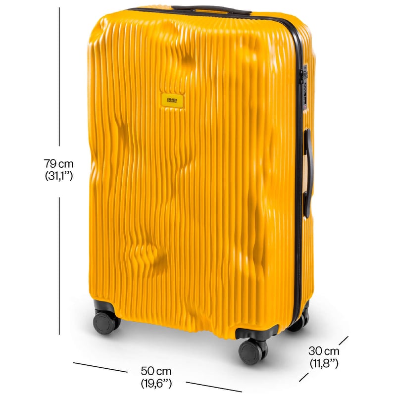【GWだけ！】CRASH BAGGAGE クラッシュバゲージ　イエロー　Lサイズ ストライプ イエロー Lサイズ（商品コード：cb153-04） | CRASH