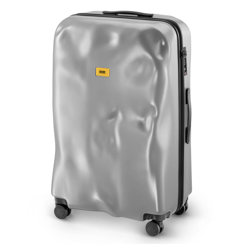 CRASH BAGGAGE クラッシュバゲージ キャリーケース Lサイズ シルバー Lサイズ(商品コード:cb163-21) | CRASH BAGGAGE