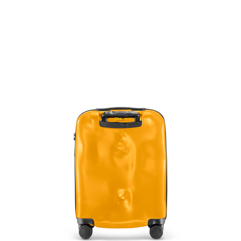 クラッシュバゲージ スーツケース 40L 機内持込可 軽量 イエロー クラッシュバゲージ スーツケース 40L 機内持込可 軽量 イエロー