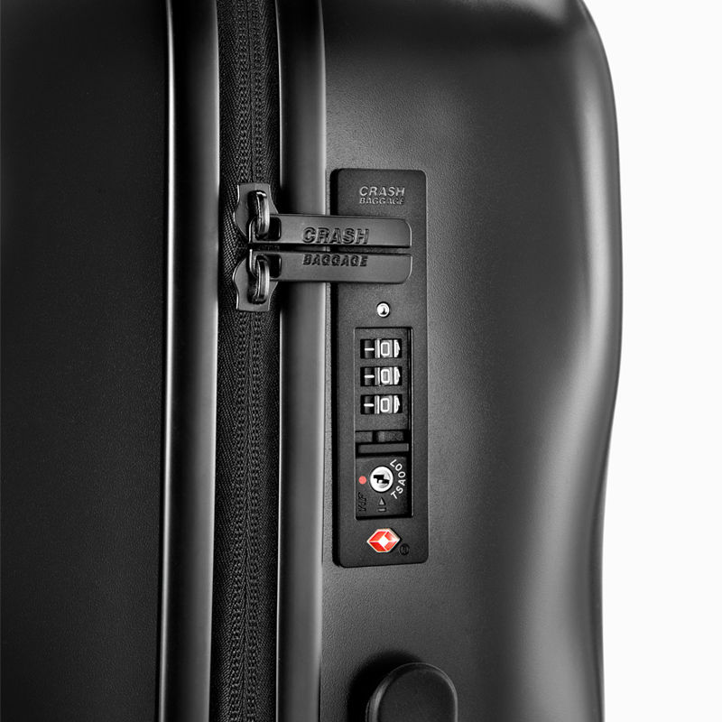 CRASHBAGGEGE 　クラッシュバゲージ　ブラック キャリーケース ブラック Sサイズ（商品コード：cb161-01） | CRASH BAGGAGE
