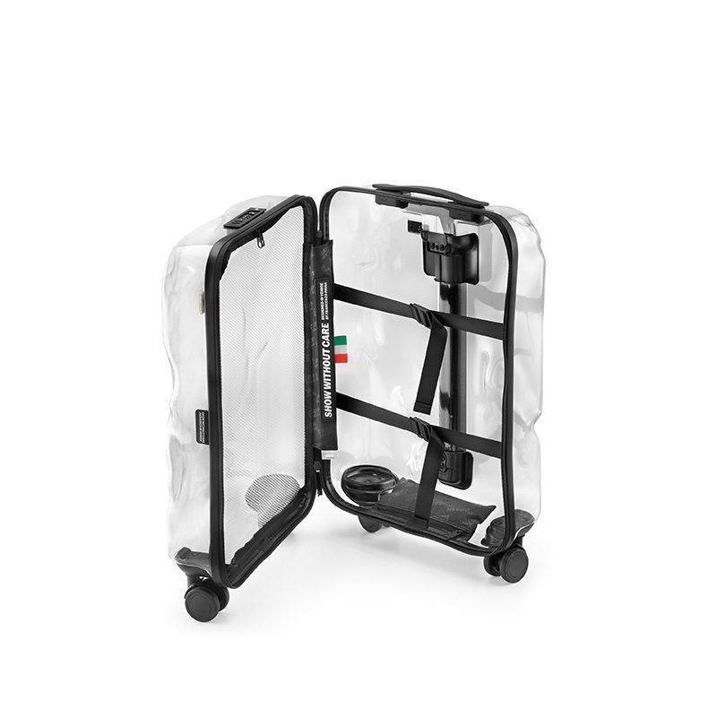 Transparent trolley online bag