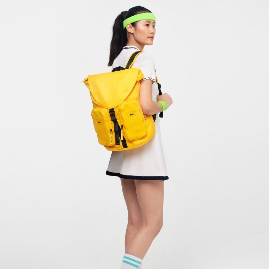 美品✨USWE AIR BORNE9 サイクルバッグ リュック 超軽量 イエロー