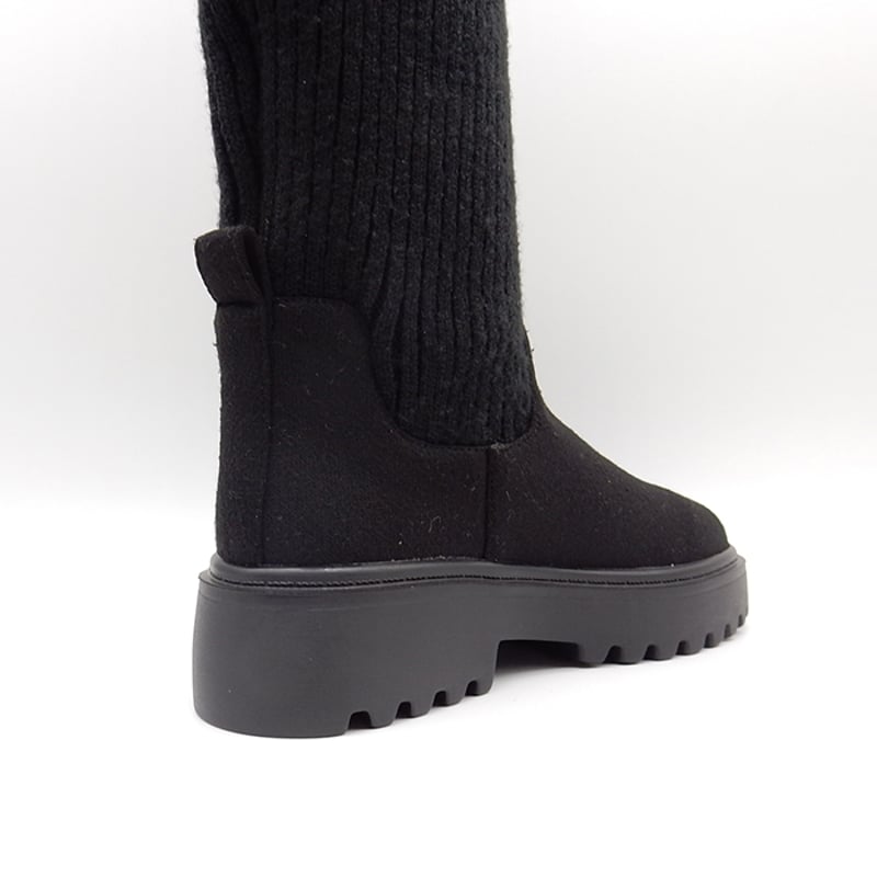 WX8803 KNIT 3WAY LONG BOOTS | MUUM
