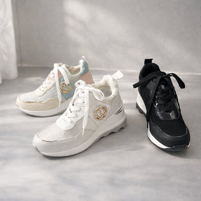 WX2106 ROUND METALPARTS SNEAKER | MUUM