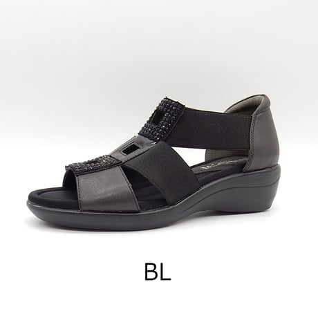 XJ6897  SQUARE BIJOU LUBBER SANDALS