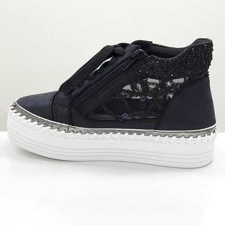 8500 TULLE LACEUP SNEAKER