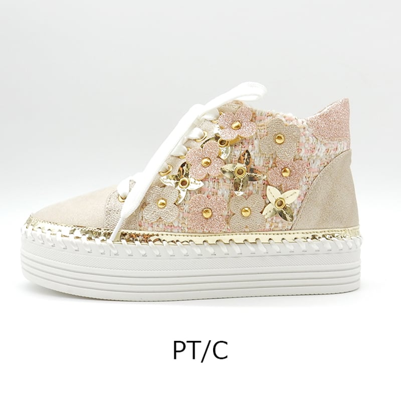 8504 FLOWER LACE UP SNEAKER | MUUM 8504 FLOWER LACE UP SNEAKER | MUUM