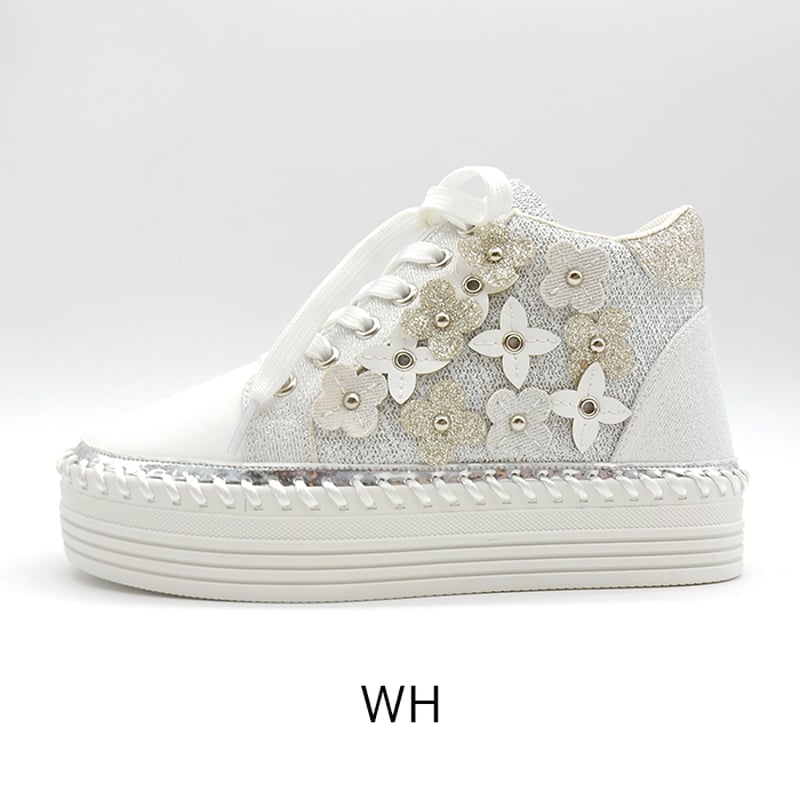 8504 FLOWER LACE UP SNEAKER | MUUM 8504 FLOWER LACE UP SNEAKER | MUUM