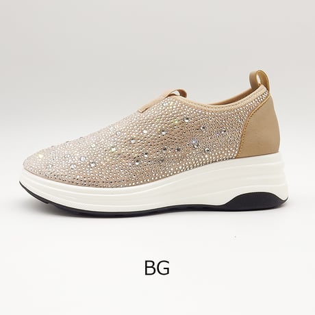 4101 VELVET HOTFIX SLIP-ONS SNEAKERS