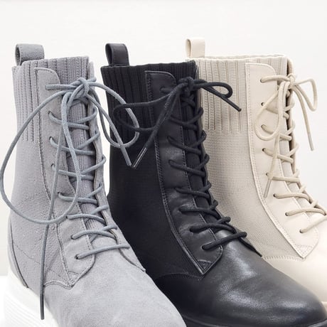 1741 LACEUP KNIT BOOTS