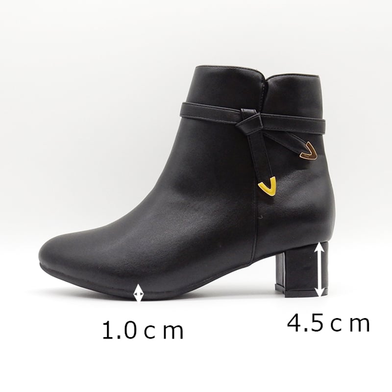 XJ4054 2way RIBBON BELT SHORT BOOTS | MUUM