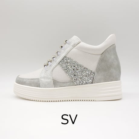 XJ7847  TUBE BIJOU INHEEL SNEAKER