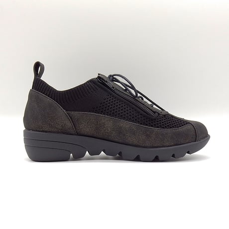 KNIT WEDGESOLE LACE-UP SHOES/685