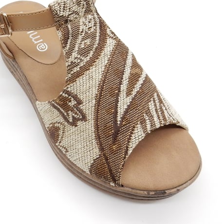 WX3301 T-STRAP PLATFORM  SANDAL