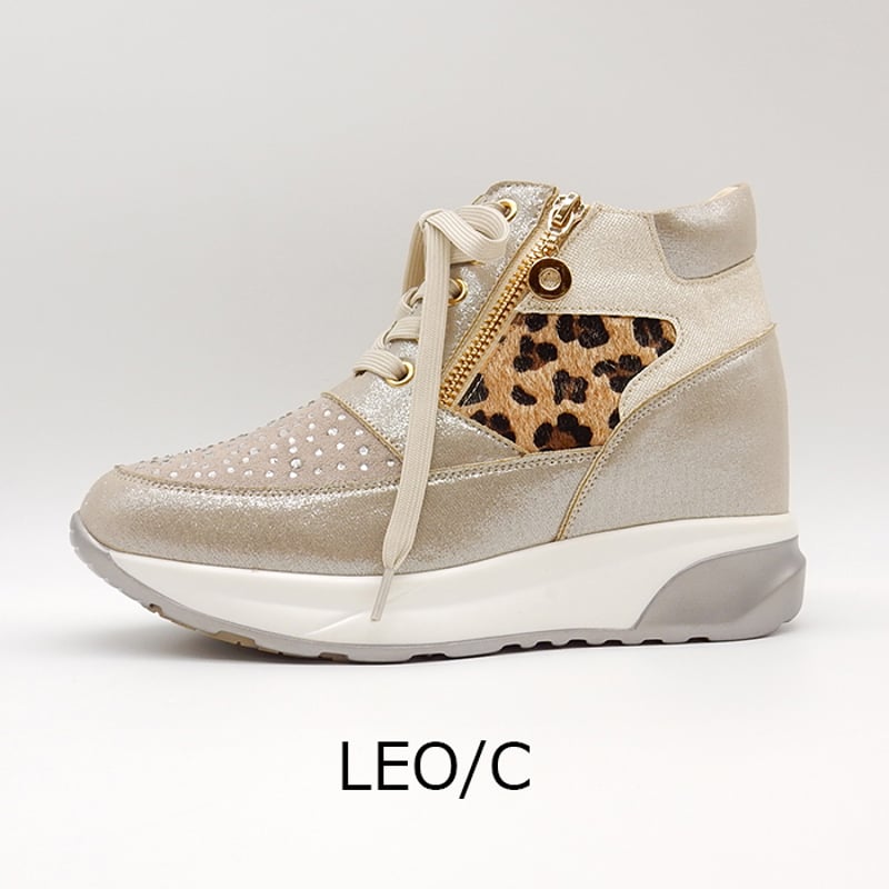 WX9883 RHINESTONE IN HEEL SNEAKER | MUUM