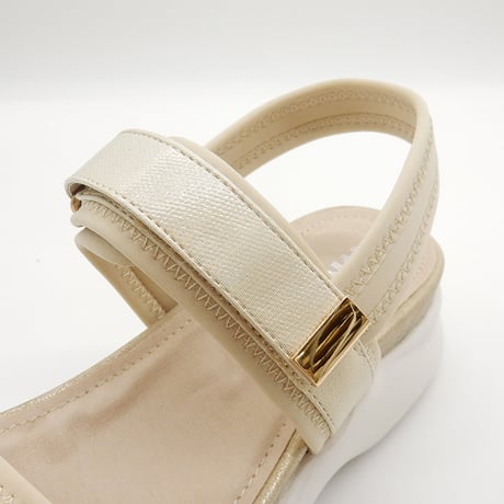 WX5632 METAL DOUBLE BELT  SANDAL