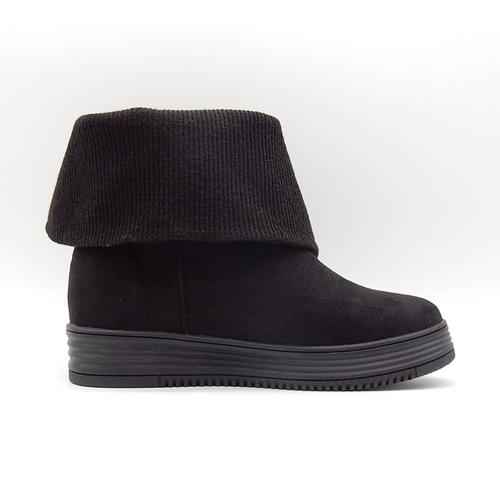 FLATTERED Suede Short Boots 35《新品・未使用》 一部10/24頃発送予定 超軽っ！挫きにくいサイドゴア厚底