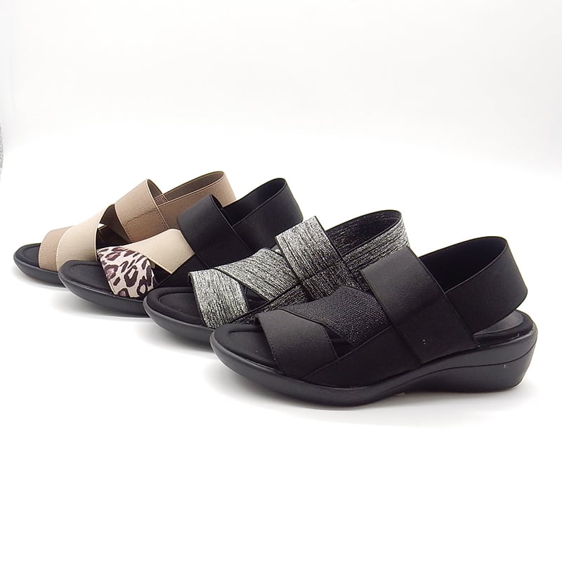 6895 RUBBER BELT SANDALS | MUUM