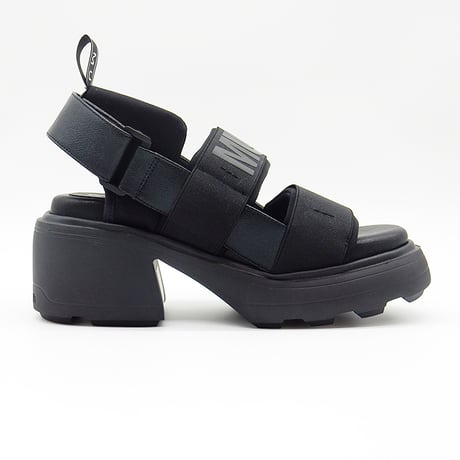 MUMM LOGO CHUNKY HEELS  SANDAL/742
